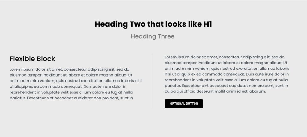 Flexible Block 2 Columns